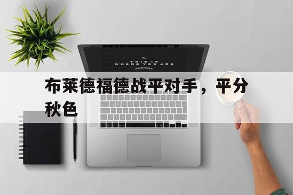 开云体育中国-布莱德福德战平对手，平分秋色